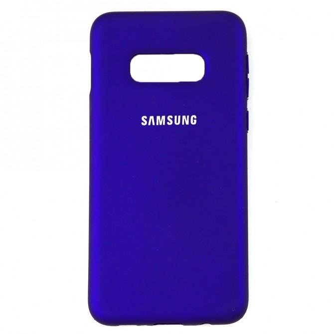 Чехол Soft Case для Samsung G970 Galaxy S10e Фиолетовый FULL-1