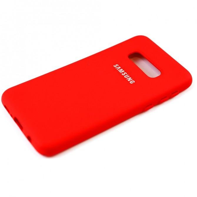 Чехол Soft Case для Samsung G970 Galaxy S10e Красный FULL-3