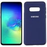 Чехол Soft Case для Samsung G970 Galaxy S10e Синий FULL