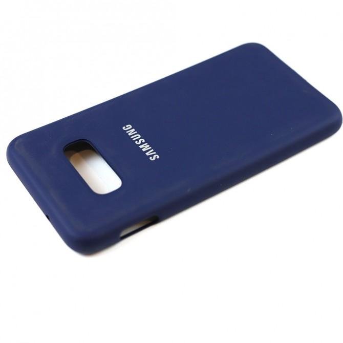 Чехол Soft Case для Samsung G970 Galaxy S10e Синий FULL-4
