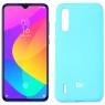 Силиконовый чехол для Xiaomi Mi9 Lite Ярко Синий FULL