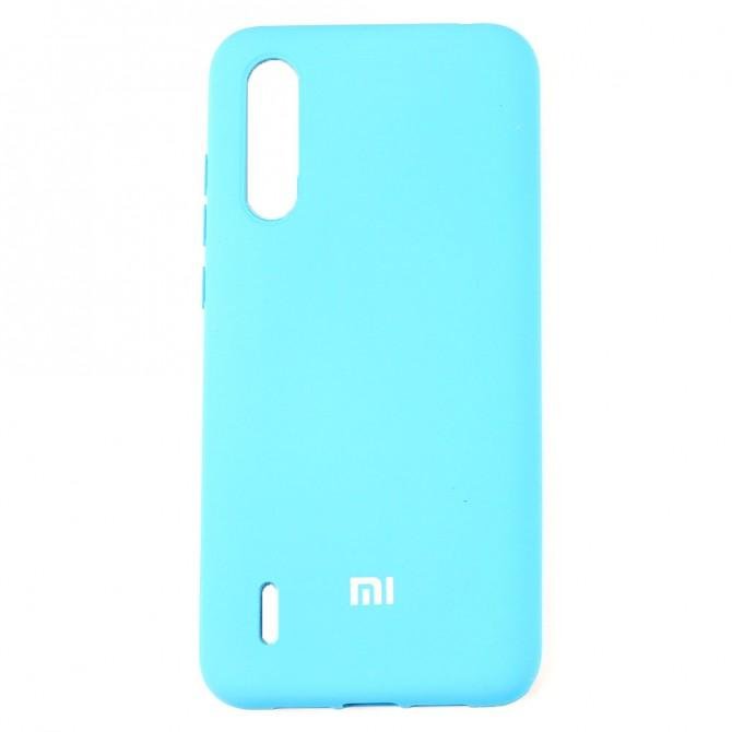 Силіконовий чохол для Xiaomi Mi9 Lite Яскраво Синий FULL-1