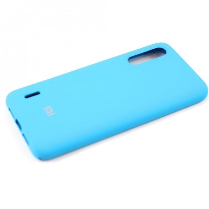Силіконовий чохол для Xiaomi Mi9 Lite Яскраво Синий FULL-3