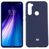 Чохол Soft Case для Xiaomi Redmi Note 8T Синiй FULL