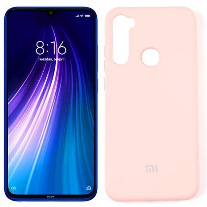 Чохол Soft Case для Xiaomi Redmi Note 8T Рожевий FULL