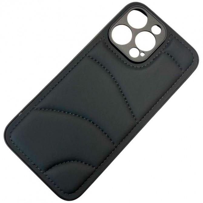 Чехол-накладка Striped Jacket для iPhone 14 Pro Max Black-2