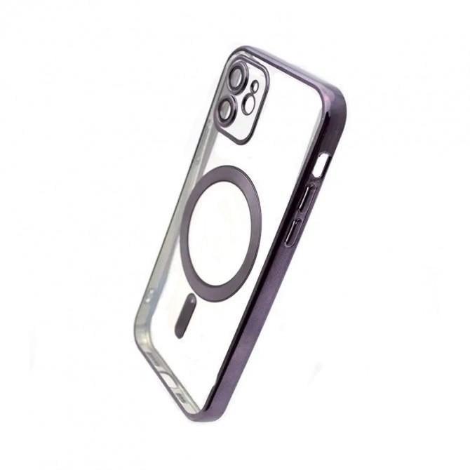 Чохол Cosmic Galaxy Sparkle with MagSafe для iPhone 11 Фіолетовий