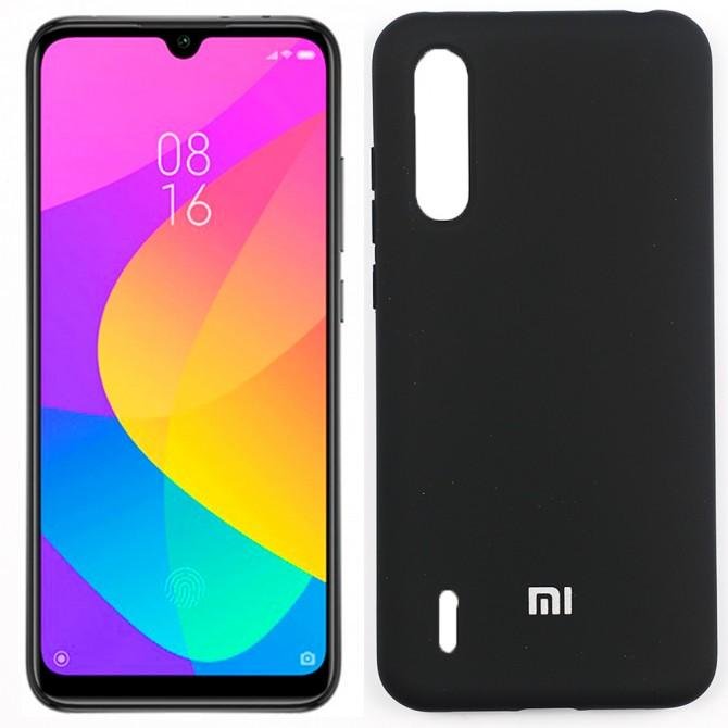 Чохол Soft Case для Xiaomi Mi9 Lite Чорний FULL