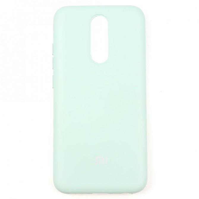 Чехол Soft Case для Xiaomi Redmi 8 Голубой FULL-1