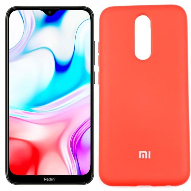 Чехол Soft Case для Xiaomi Redmi 8 Красный FULL