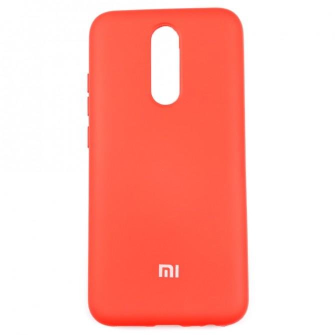 Чехол Soft Case для Xiaomi Redmi 8 Красный FULL-1