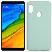 Чохол Soft Case для Xiaomi Redmi Note 5 Pro Блакитний FULL