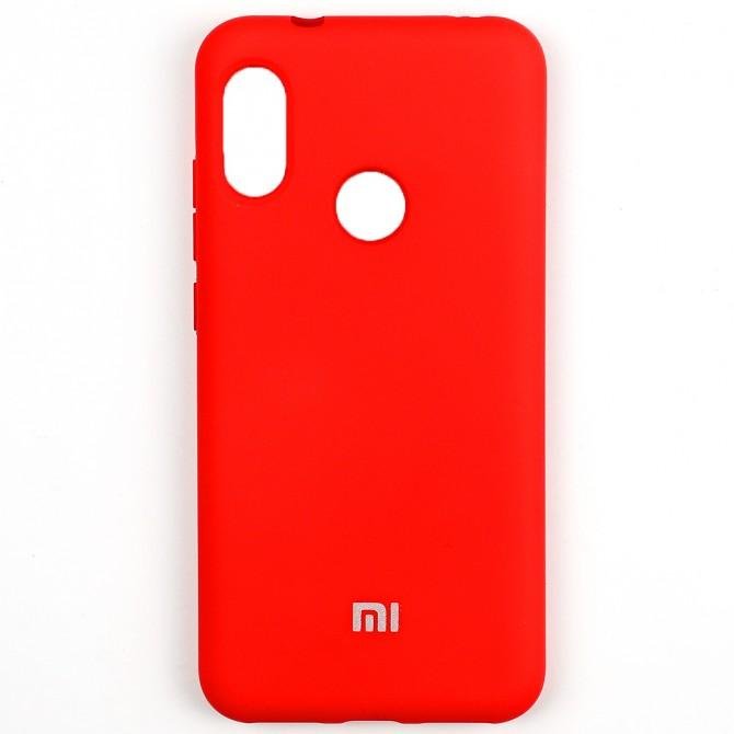 Чехол Soft Case для Xiaomi Redmi 6 Pro/Mi A2 Lite Красный FULL-1