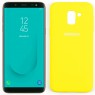Чохол Soft Case для Samsung J6 2018 Яскраво жовтий FULL