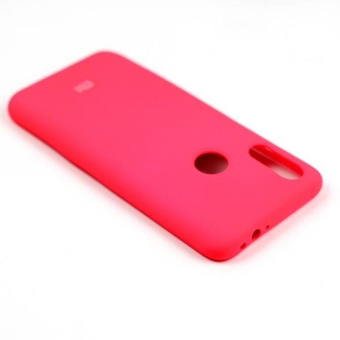 Чохол Soft Case для Xiaomi Redmi 7 Яскраво рожевий FULL-2