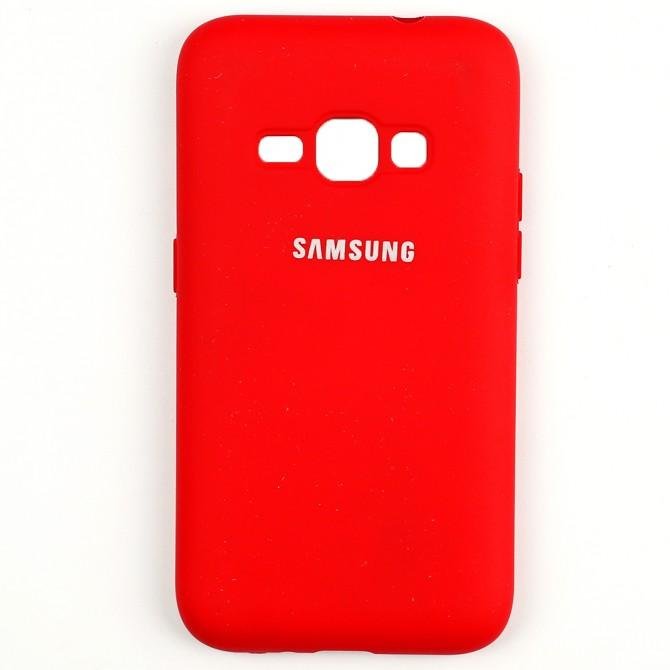 Чохол Soft Case для Samsung J120 Червоний FULL-1