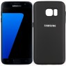 Чехол Soft Case для Samsung G935 Galaxy S7 Edge Чёрный FULL