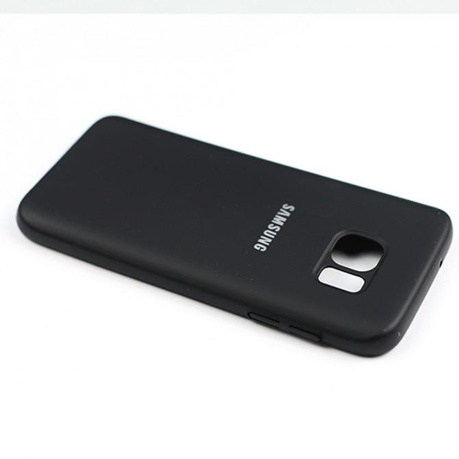 Чехол Soft Case для Samsung G935 Galaxy S7 Edge Чёрный FULL-2