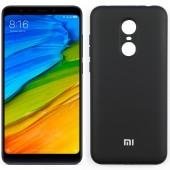 Чехол Soft Case для Xiaomi Redmi 5 Plus Чёрный FULL