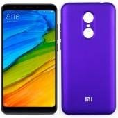 Чехол Soft Case для Xiaomi Redmi 5 Plus Фиолетовый FULL