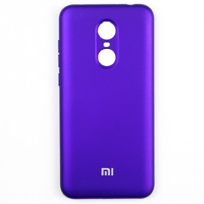 Чехол Soft Case для Xiaomi Redmi 5 Plus Фиолетовый FULL-1