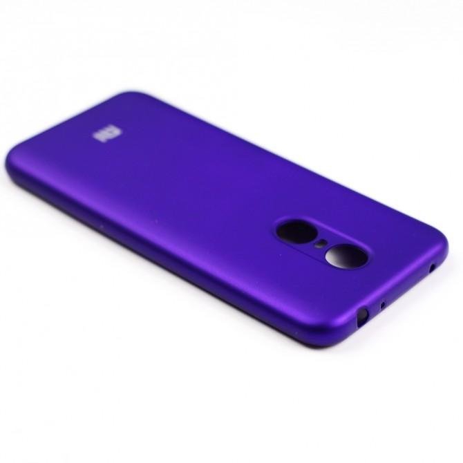 Чехол Soft Case для Xiaomi Redmi 5 Plus Фиолетовый FULL-2
