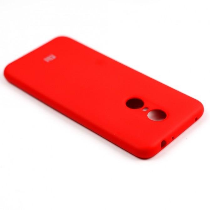 Чехол Soft Case для Xiaomi Redmi 5 Plus Красный FULL-2