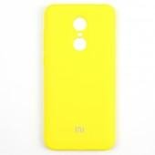 Чехол Soft Case для Xiaomi Redmi 5 Plus Ярко желтый FULL