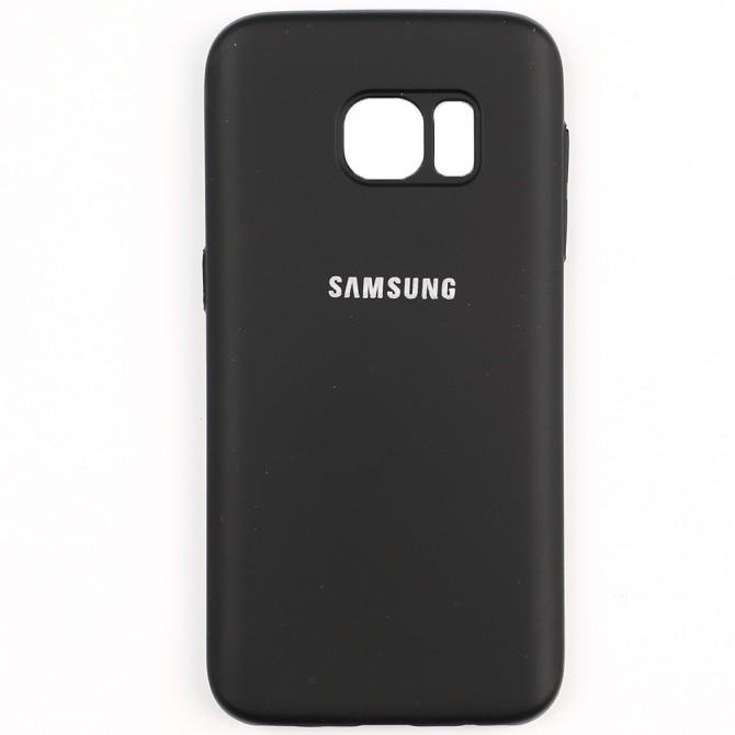 Чохол Soft Case для Samsung G930 Galaxy S7 Чорний FULL-1