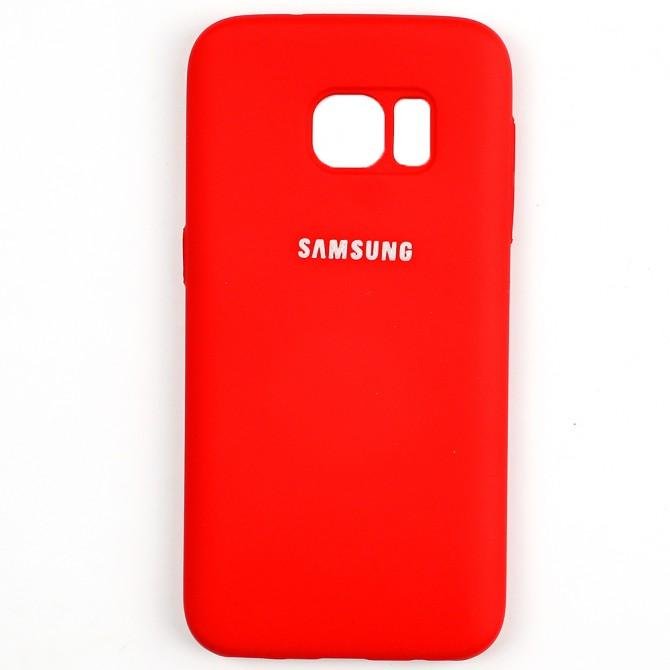 Чохол Soft Case для Samsung G930 Galaxy S7 Червоний FULL-1