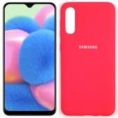 Чехол Soft Case для Samsung A307/A505 Galaxy A30s/A50 2019 Ярко Розовый FULL