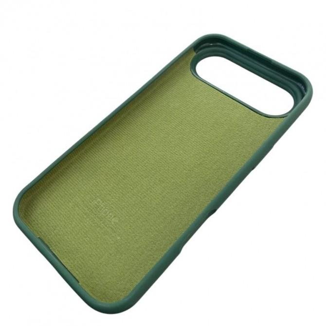 Силіконовий чохол для iPhone 17 Air Atrovirens FULL-3