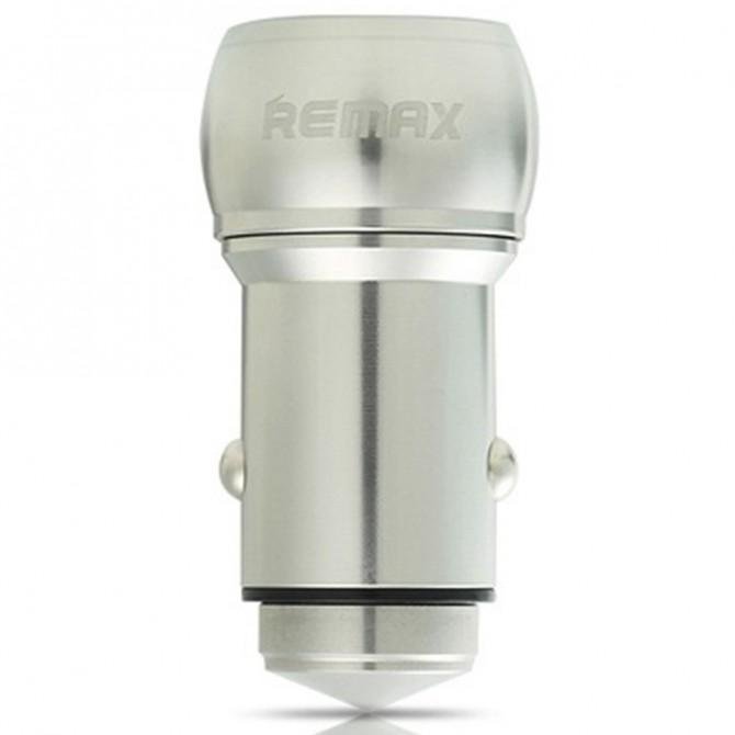 Автомобильное зарядное устройство Remax RCC205 Серебряный-1