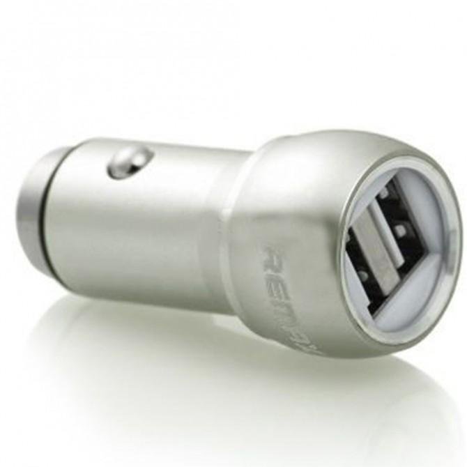 Автомобильное зарядное устройство Remax RCC205 Серебряный-2