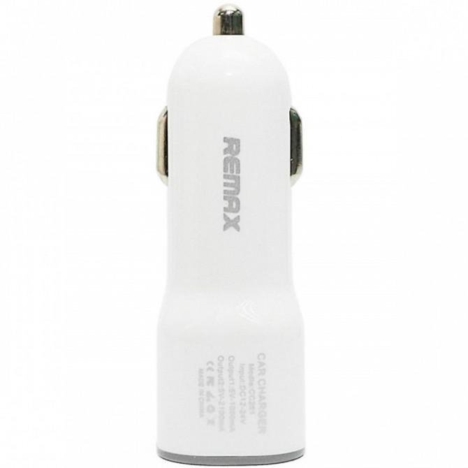 Автомобильное зарядное устройство Remax CC201 Белый