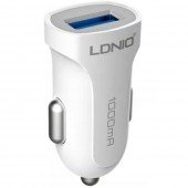 Автомобильное зарядное устройство USB LDNIO (1A) White + USB Cable iPhone 5 (DL-C17) Автомобильное зарядное устройство USB LDNIO (1A) White + USB Cable iPhone 5 (DL-C17)