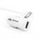 Автомобільний зарядний пристрій Florence USB + cable iPhone 4/4S Білий, 1200mA (CC12-IPH4)