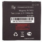 Аккумулятор Original 100% для Fly BL7403 (IQ431/IQ432) Аккумулятор Original 100% для Fly BL7403 (IQ431/IQ432)
