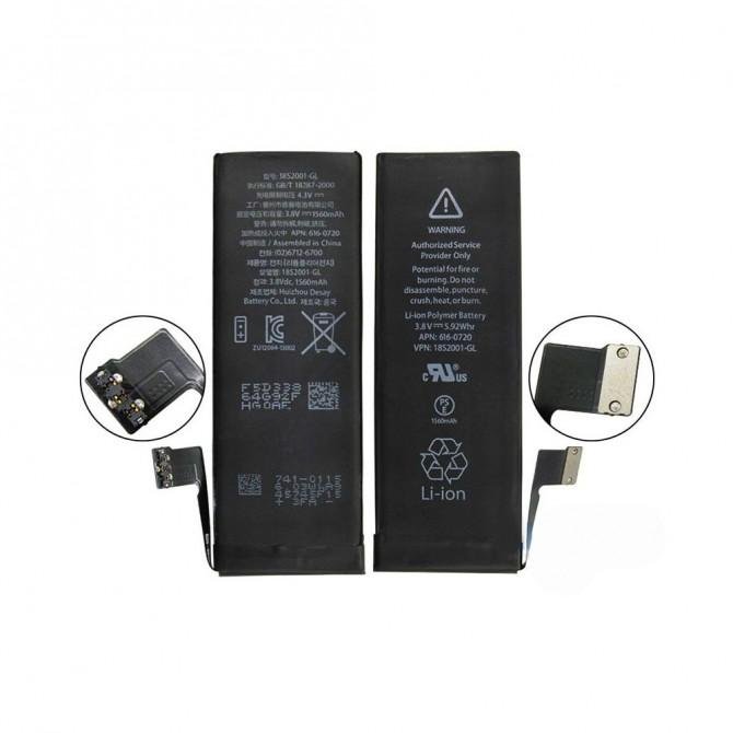 Акумулятор Original 100% для Iphone 5S Чорний-1