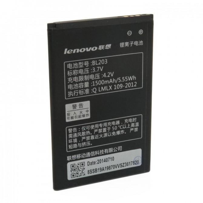 Акумулятор Original 100% для Lenovo A208/A369/A308/A316 (BL-203/BL-214)-2