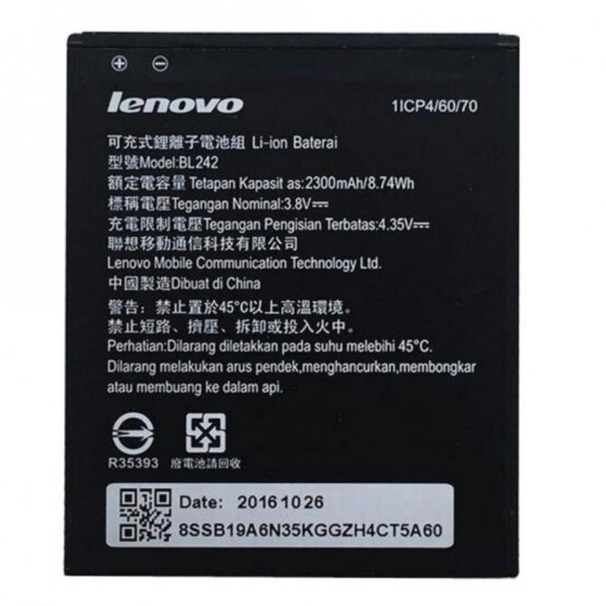 Акумулятор Original 100% для Lenovo A6000/K3/K30/A2020 (BL-242)