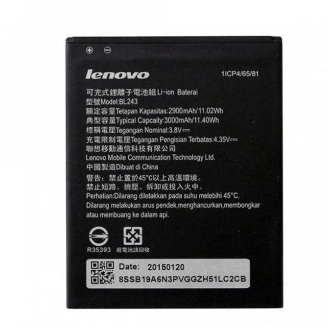 Акумулятор Original 100% для Lenovo A7000/K3 Note/K50 (BL-243)