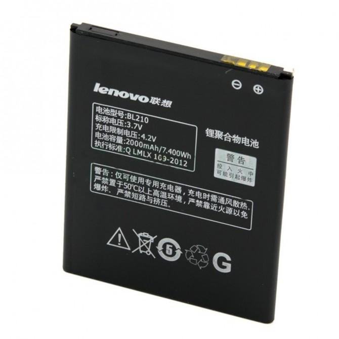 Акумулятор Original 100% для Lenovo S820/S650A656/A766 (BL-210)-1