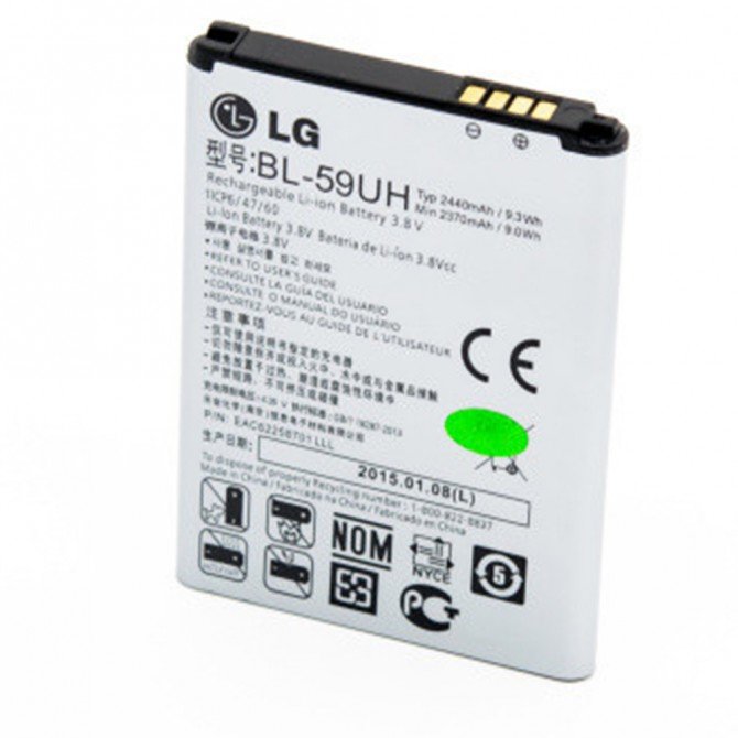 Аккумулятор Original 100% для LG G2 mini/D618/D620/D315/F70 (BL-59UH)-2