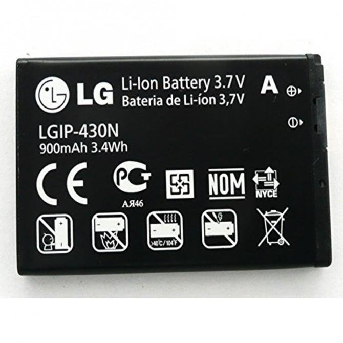 Акумулятор Original 100% для LG GW300/GS290/T300/T310/T315/KF301 (LGIP-430N)-1
