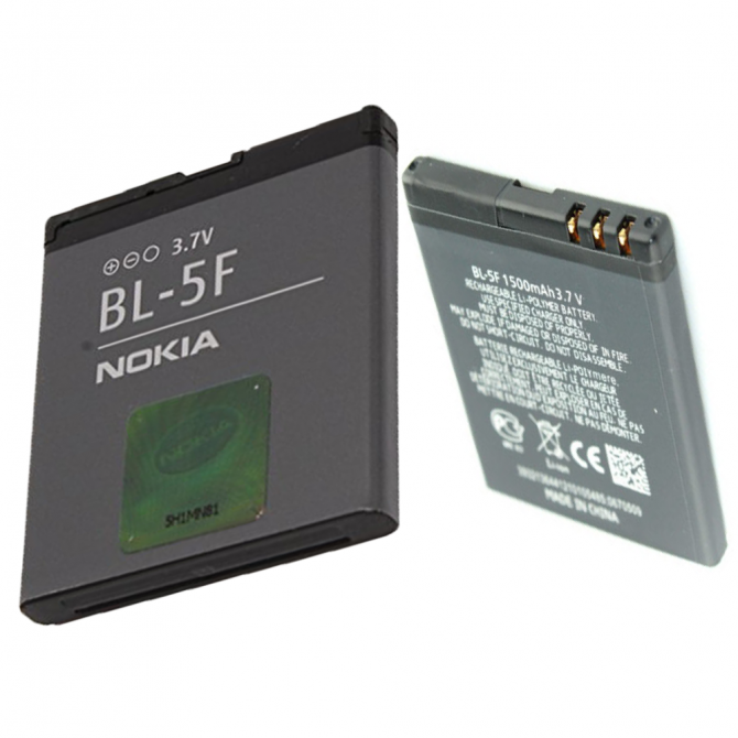 Аккумулятор Original 100% для Nokia 5F