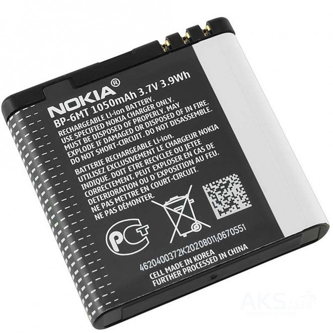 Аккумулятор Original 100% для Nokia 6M-1