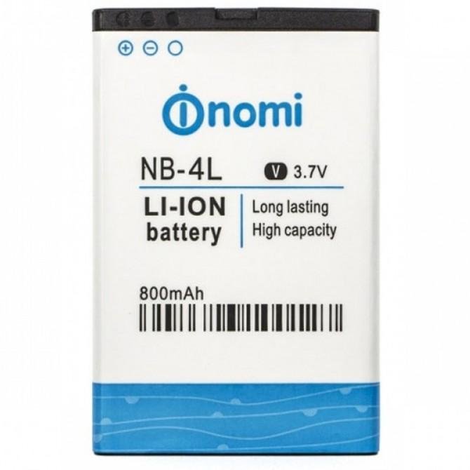 Аккумулятор Original 100% для Nomi NB-4L (i240)