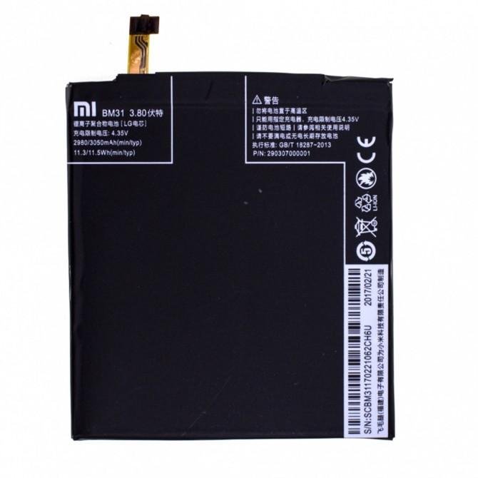 Акумулятор Original 100% для Xiaomi BM31 (Mi3/M3)