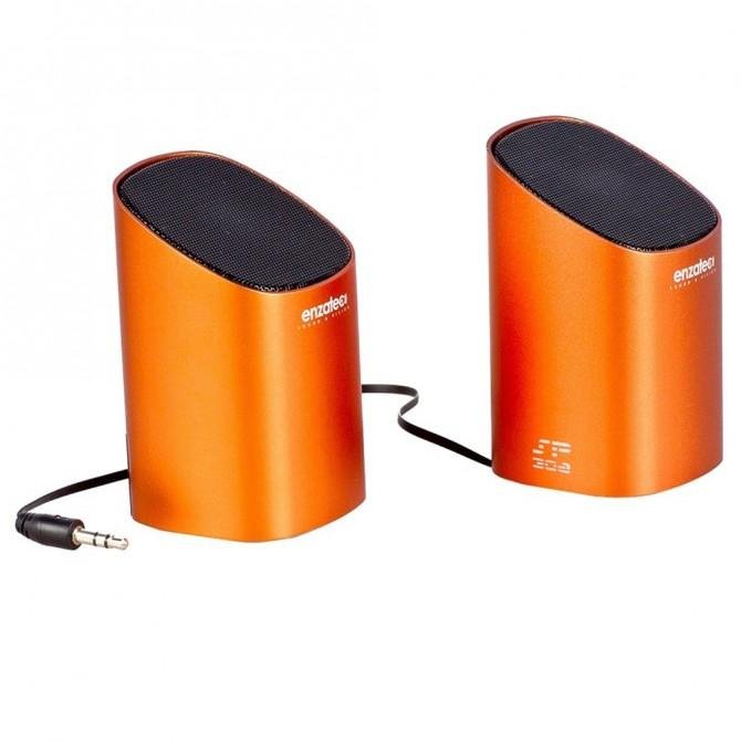 Портативна Колонка Enzatec SP302 Помаранчевий-1